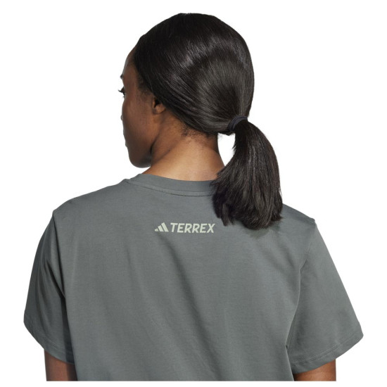 Adidas Γυναικεία κοντομάνικη μπλούζα Terrex Wild Cropped Terrex Adidas Γυναικεία κοντομάνικη μπλούζα Terrex Wild Cropped Terrex